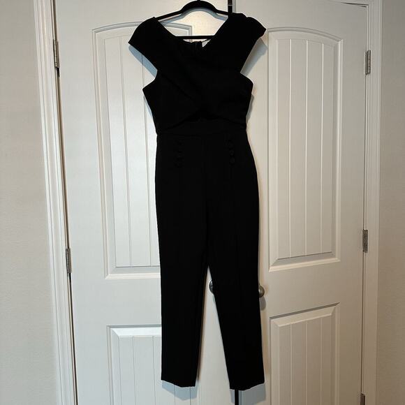 ELLIATT x Revolve Sorento Black Tailored Jumpsuit Small Cut Out Playsuit Romper - Picture 9 of 12